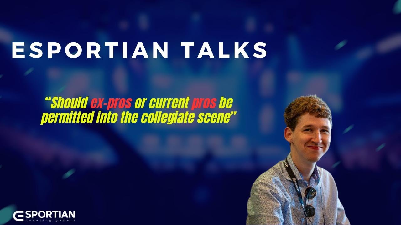 Should Pros Be Allowed in Collegiate Esports? | Live Debate with SJ Cryptic (NECC) 📱