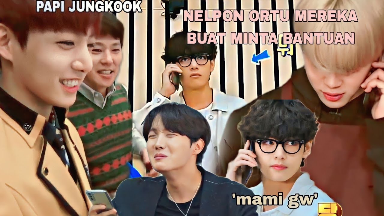 BTS ANAK MAMI PAPI | BTS Funny Moments (Sub Indo)