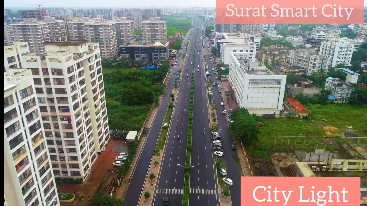 CITY LIGHT | SURAT | Citylight Road Surat | Surat smart City| Surat City Drive |#suratcity