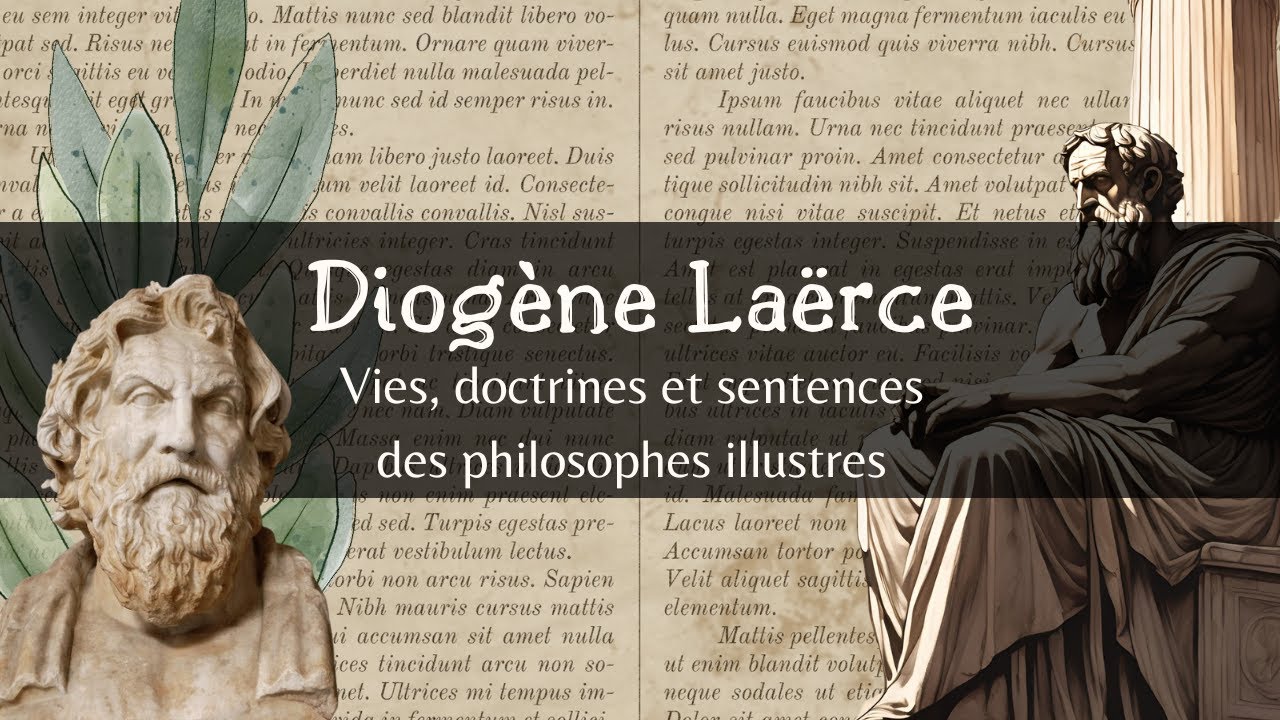 Résumé ouvrage philosophique #40 : Diogène Laërce - Vies et doctrines des philosophes illustres