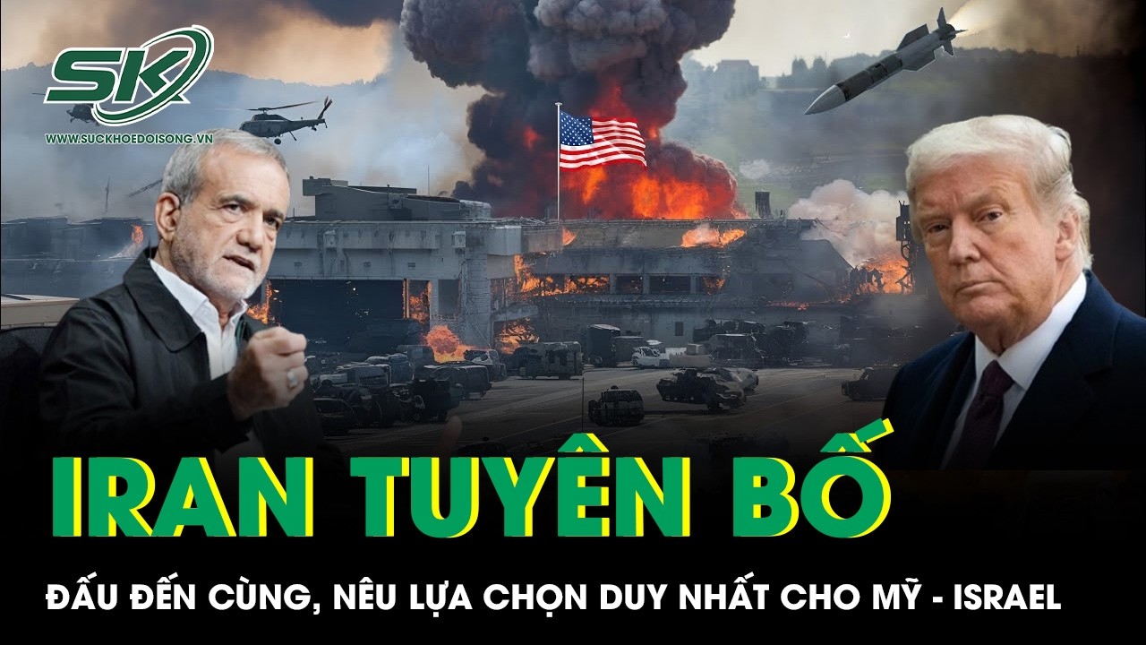 Iran tuyên bố chiến đấu đến cùng, chỉ ra lựa chọn duy nhất cho Mỹ - Israel