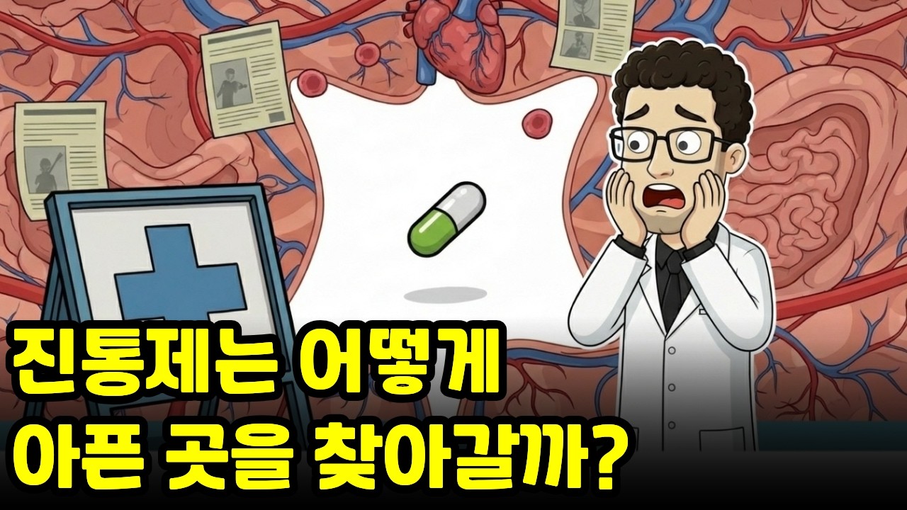 진통제가 아픈 곳을 찾아간다는 착각, 당신의 뇌가 벌이는 기막힌 속임수 (진통제 원리)