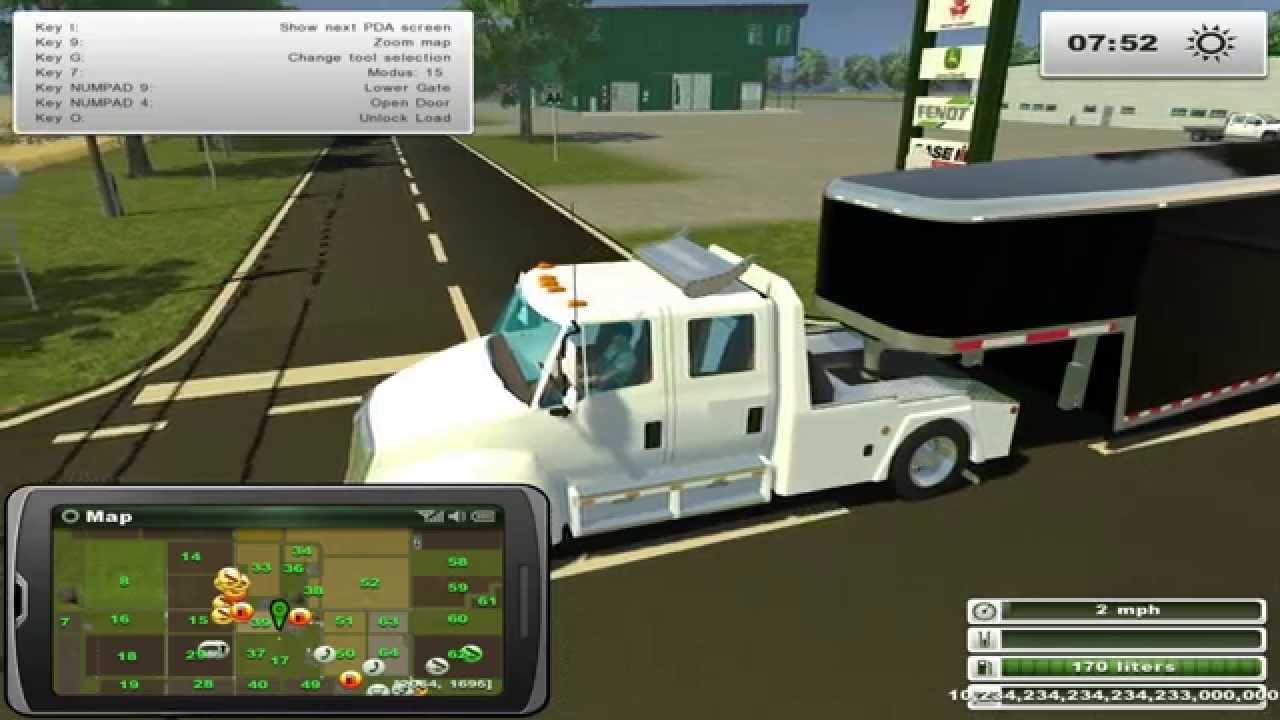 Farming Simulator 2013 Hauling-  Hot Shot Trucking In Missouri!