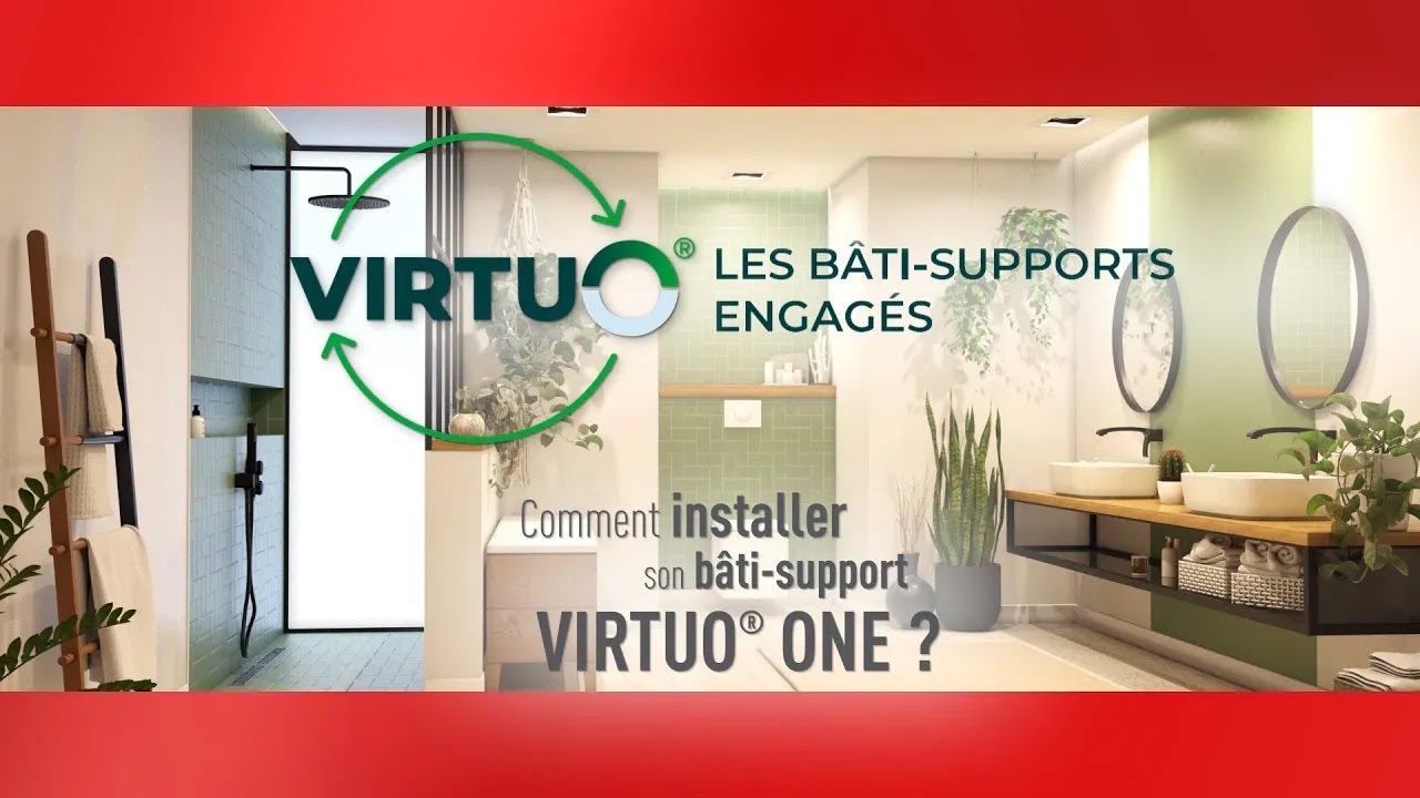 Comment installer le bâti-support VIRTUO® ONE ?