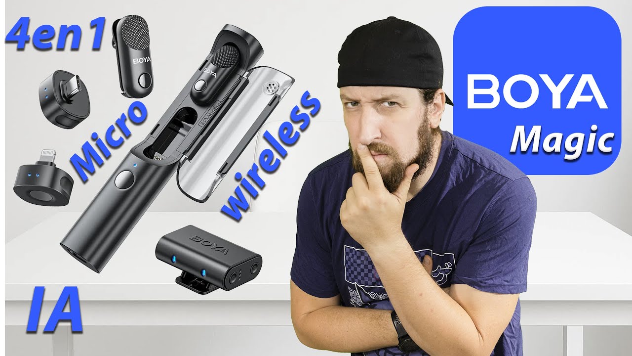 Test & Avis BOYA Magic – Le Premier Micro Sans Fil Transformable AI !