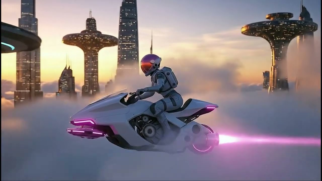 Explore the Future: Epic Sci-Fi City (Part 12) | Stunning 8K AI Short Film | AIDoALL