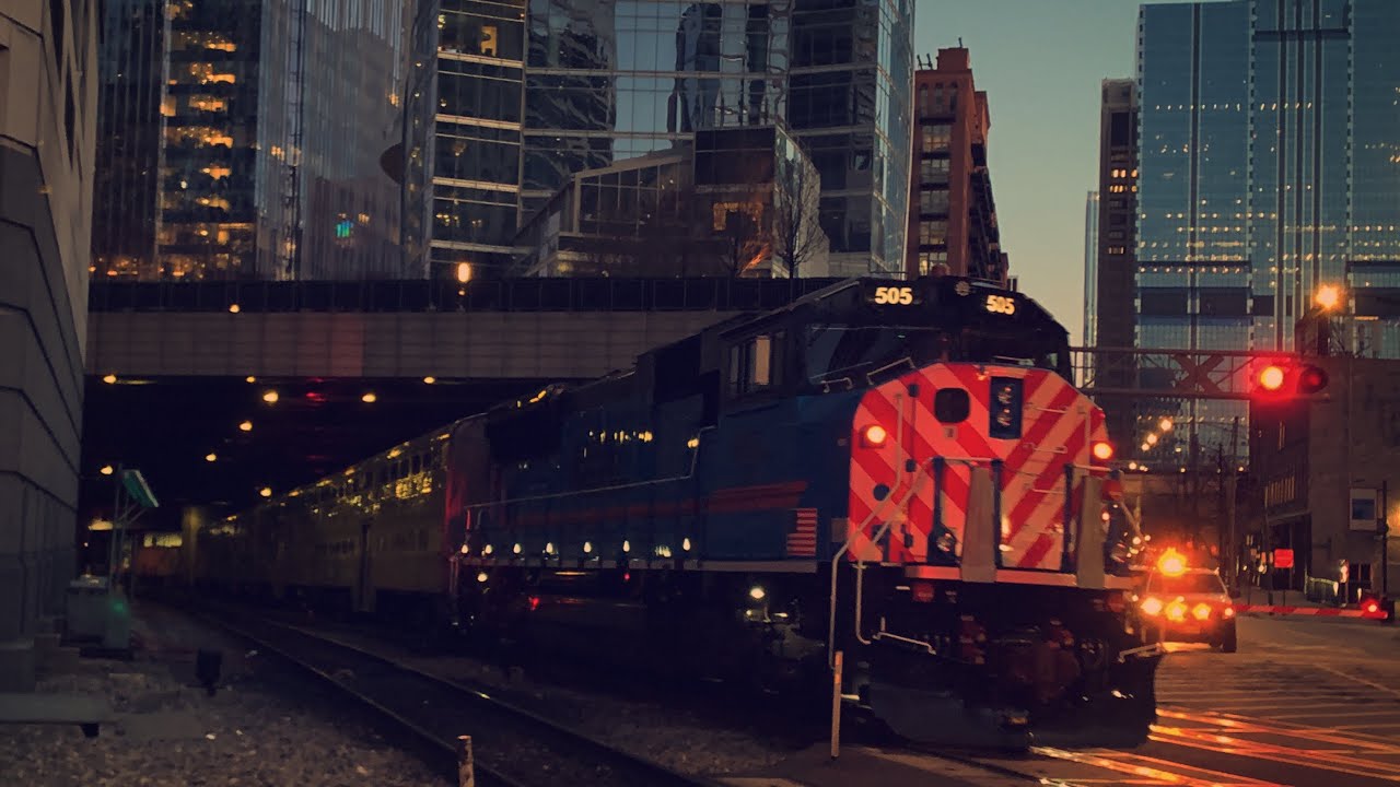 Metra Railfanning - MAR/15/2024 - at Canal Street Crossing, Chicago IL, Union Station