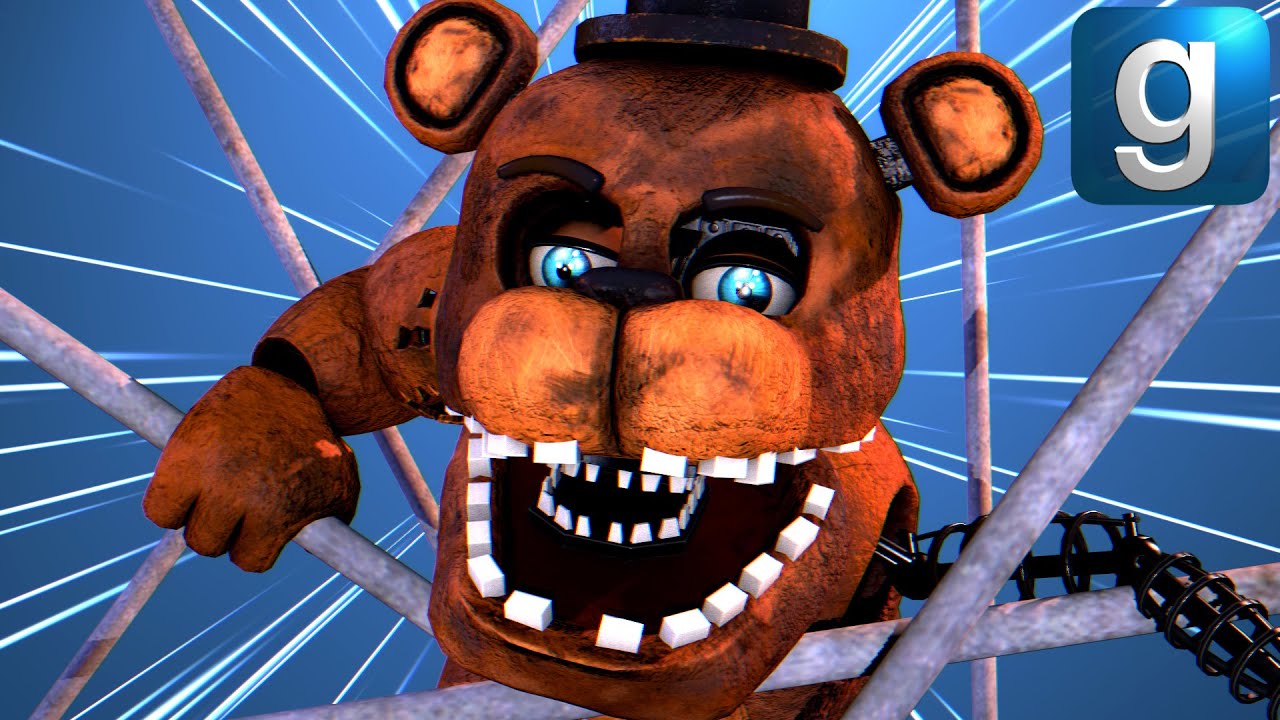 Gmod FNAF | Torturing Help Wanted Withered Freddy!