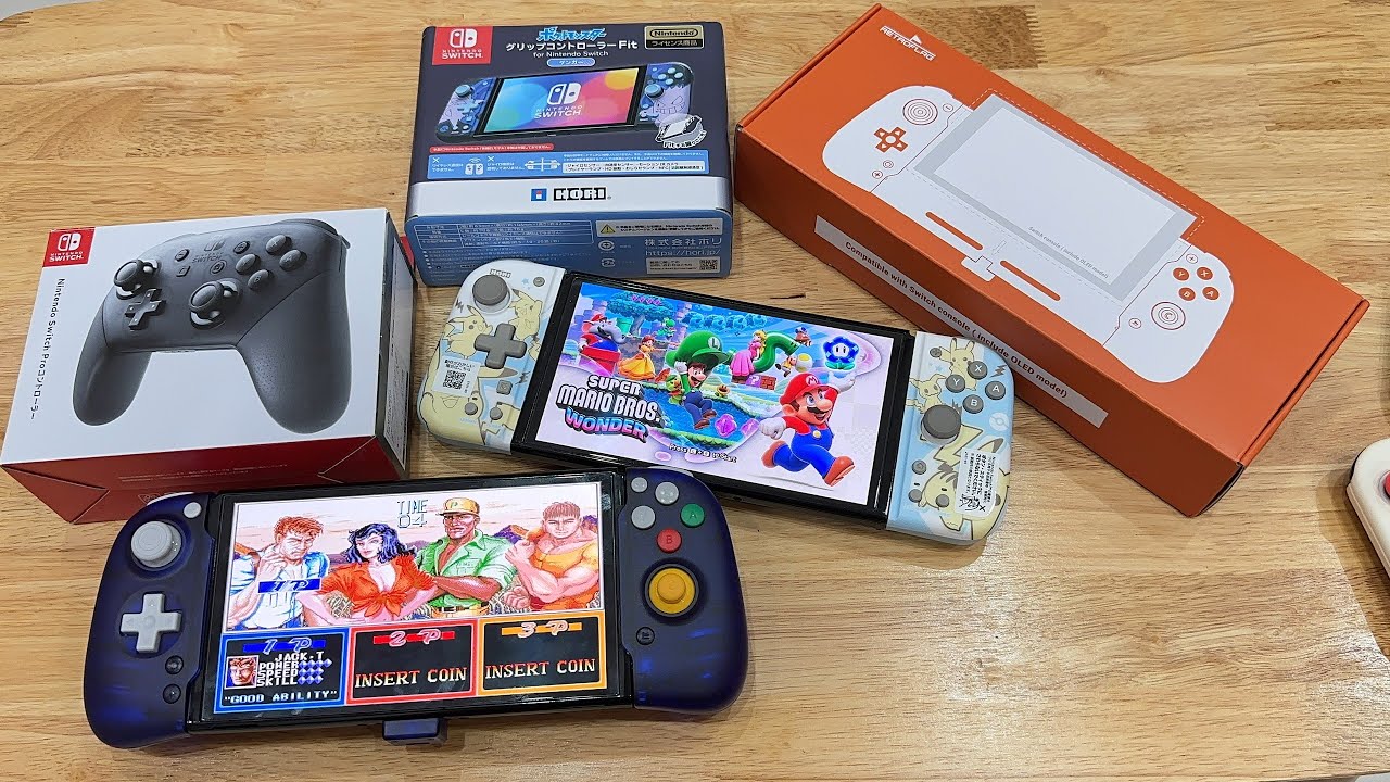 Đánh giá Tay Cầm Retroflag và Hori Pad cho máy Nintendo Switch