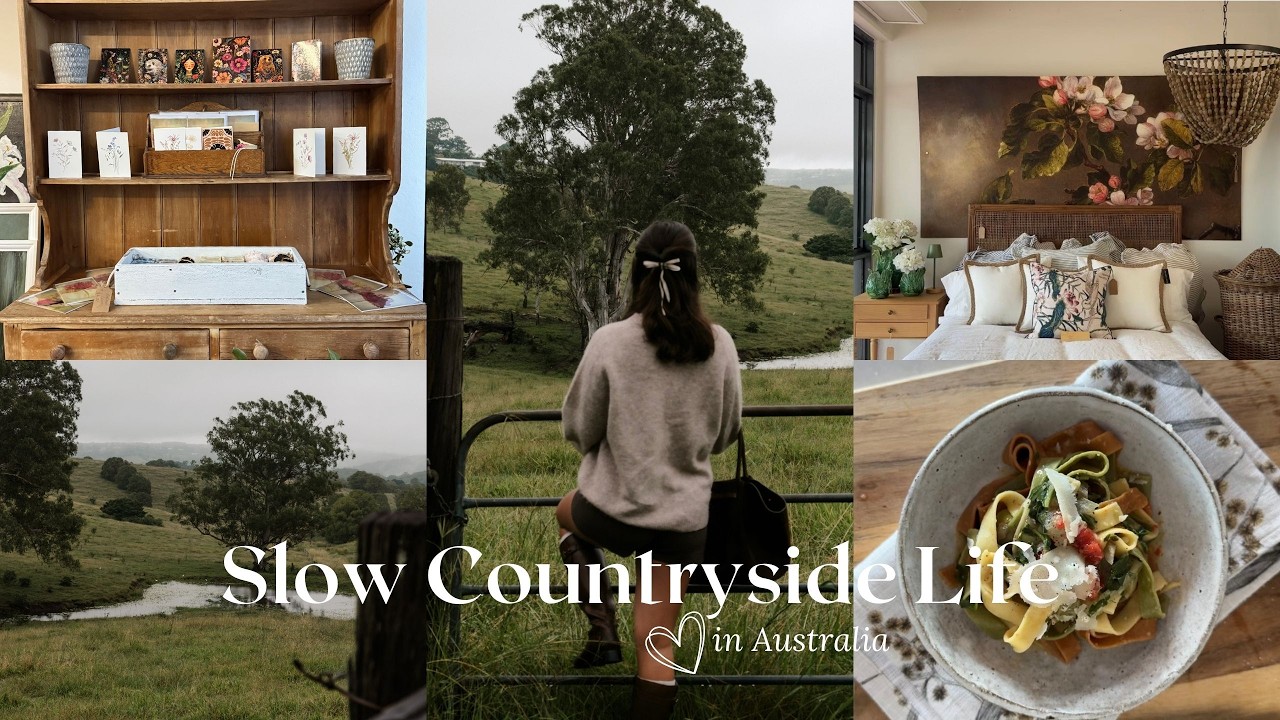 Slow Countryside Life, A Rainy Day Vlog in the Australian countryside 🌲🌧️