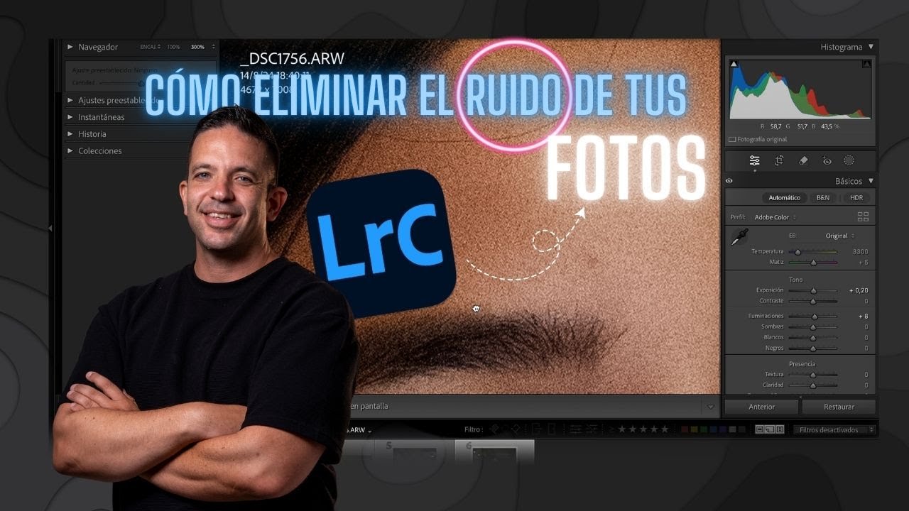 Cómo Eliminar el Ruido de Tus Fotos con Adobe Lightroom: Guía Paso a Paso