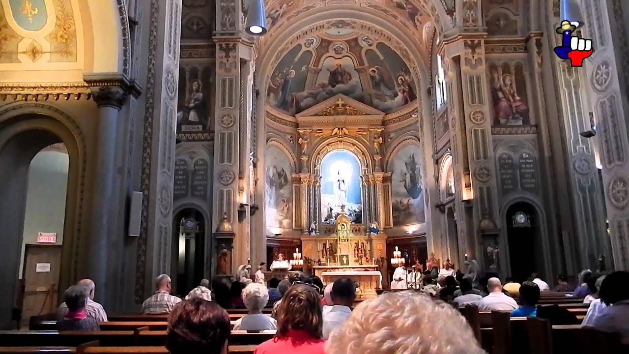 Catholic Mass in Montreal, Quebec, Canada