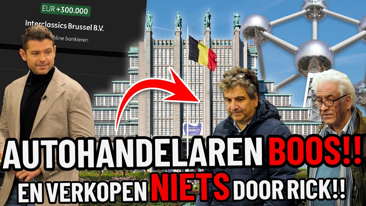 Autohandelaren boos en verkopen NIETS door Rick !!!