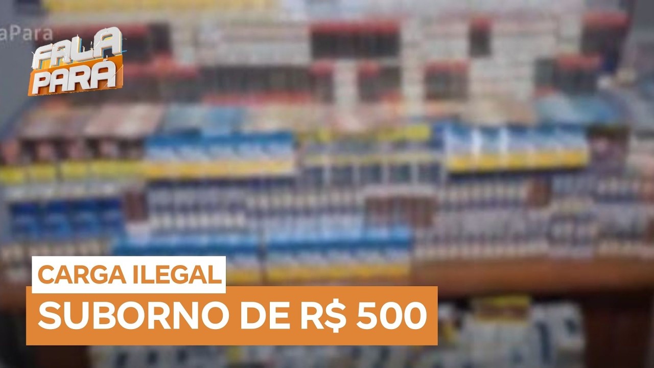 Suspeito tenta subornar PM após apreensão de carga irregular em Santana do Araguaia (PA)