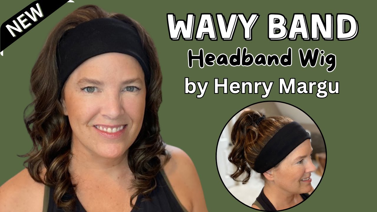 WAVY BAND by Henry Margu in 7H, 🎉New Synthetic Headband Wig🎉, Wig Review, Styling, Comparison w/626H
