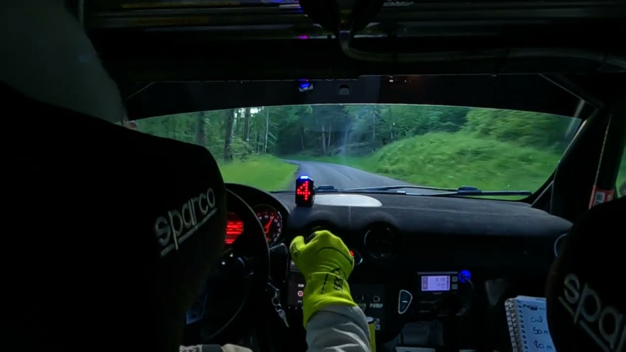 On Board - Fred Zanzi Opel Adam R2 - Rallye Florival 2024 ES7 St Marc