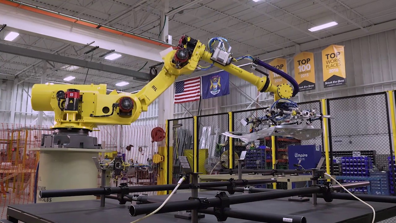 Automated Press System: Robotic Destacking and Part Transfer - Esys Automation