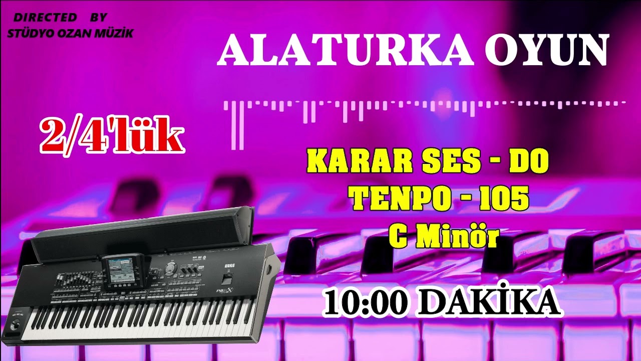 2/4 Ritim Alaturka Do Minör Tempo 105