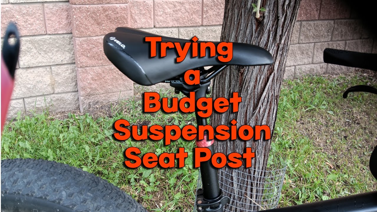 First Time Trying a Budget Suspension Seat Post