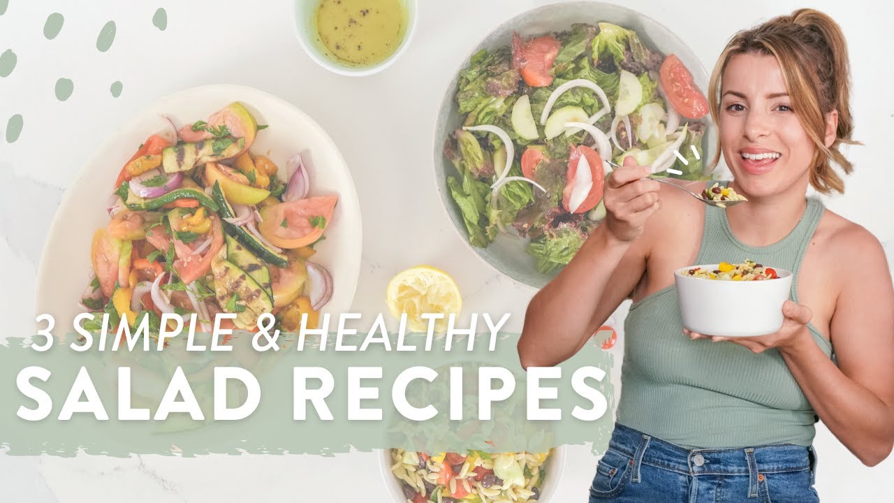 3 SALADS I GREW UP EATING | Simple & Healthy Recipes That You *NEED* To Try!