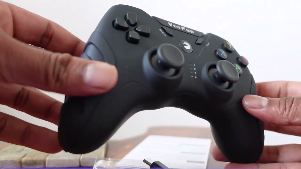 VooFun PC Controller, 2.4G Wireless Game Controller PS3 Unboxing & Review