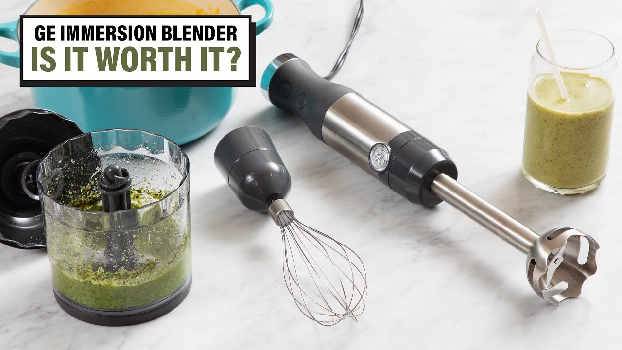 GE Immersion Blender Review - The Best Immersion Blender?