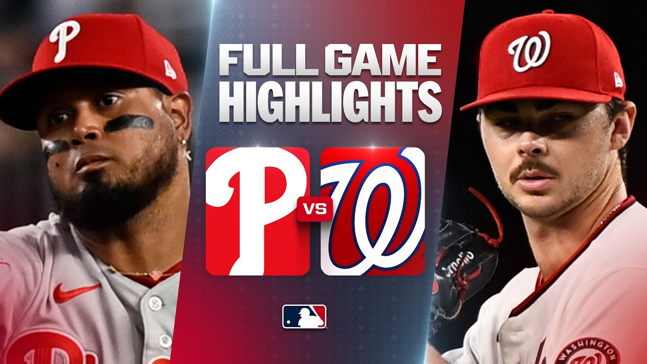 PHILLIES vs. NATIONALS: Official Full Game Highlights (September 16) | 2026 MLB Season