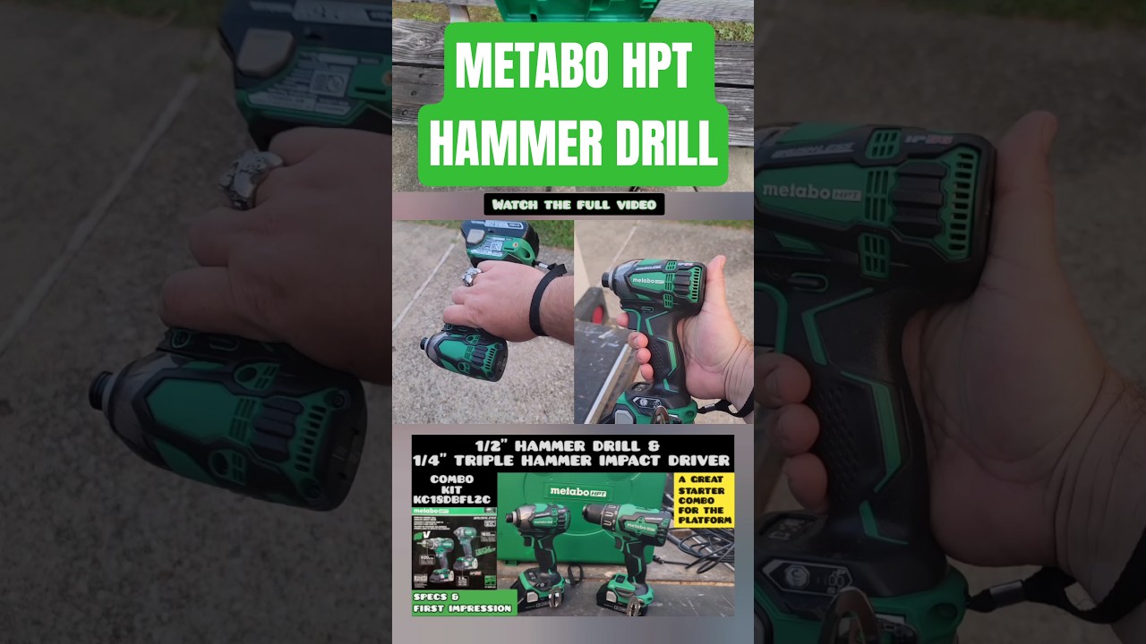 Metabo HPT Hammer Drill 