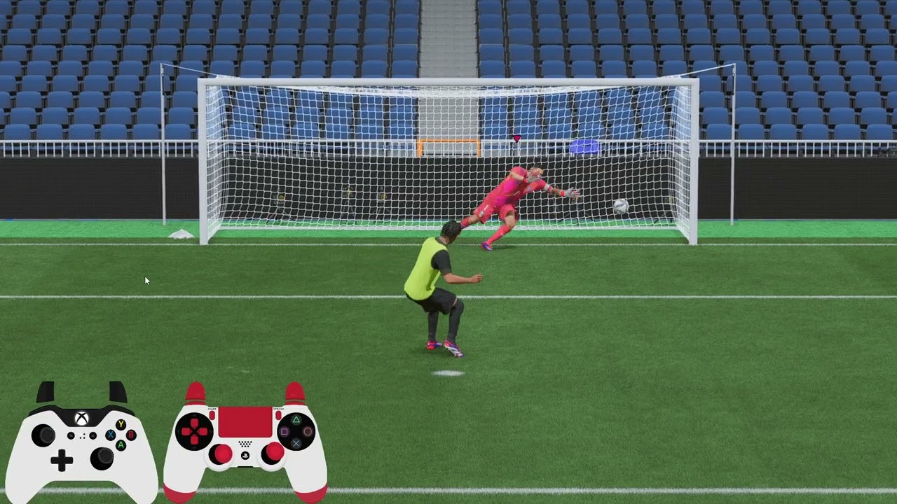 EA FC 25: Как отбивать пенальти (Dive in Penalties)