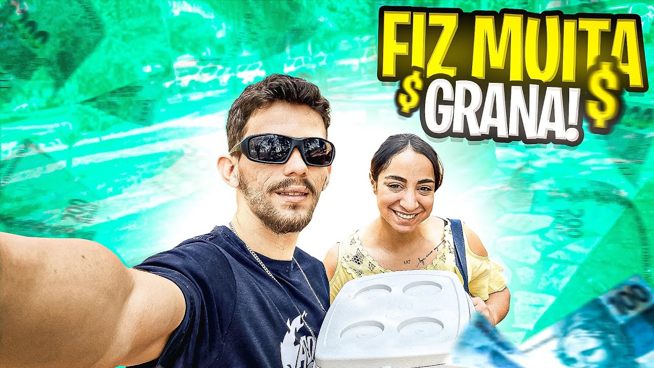 GANHANDO DINHEIRO VENDENDO TAPIOCA NA RUA