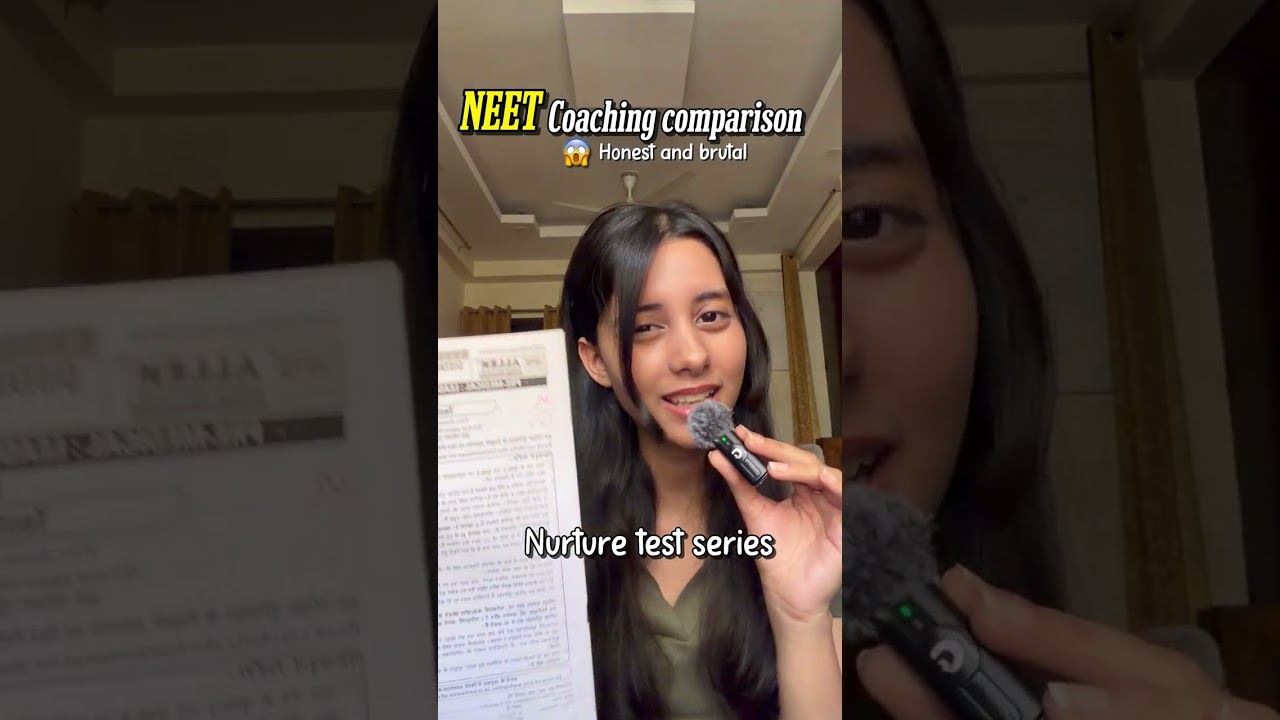 Best coaching for NEET⁉️test series😱Brutally Honest🫢#neet#neetcoachings#aiims#doctor#trending#fyp