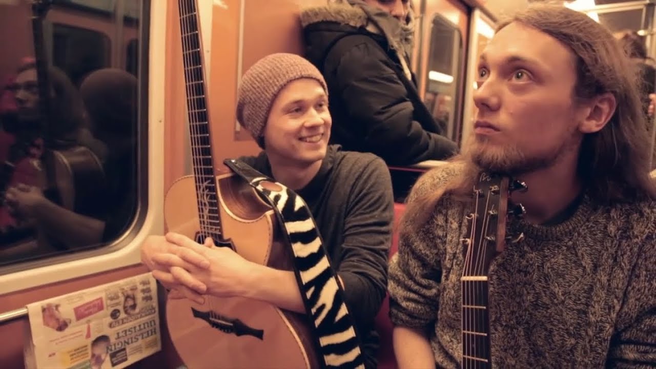 Mike Dawes & Petteri Sariola - Freestyler (Acoustic Bomfunk MC's cover) @ Luomustudio-sessiot