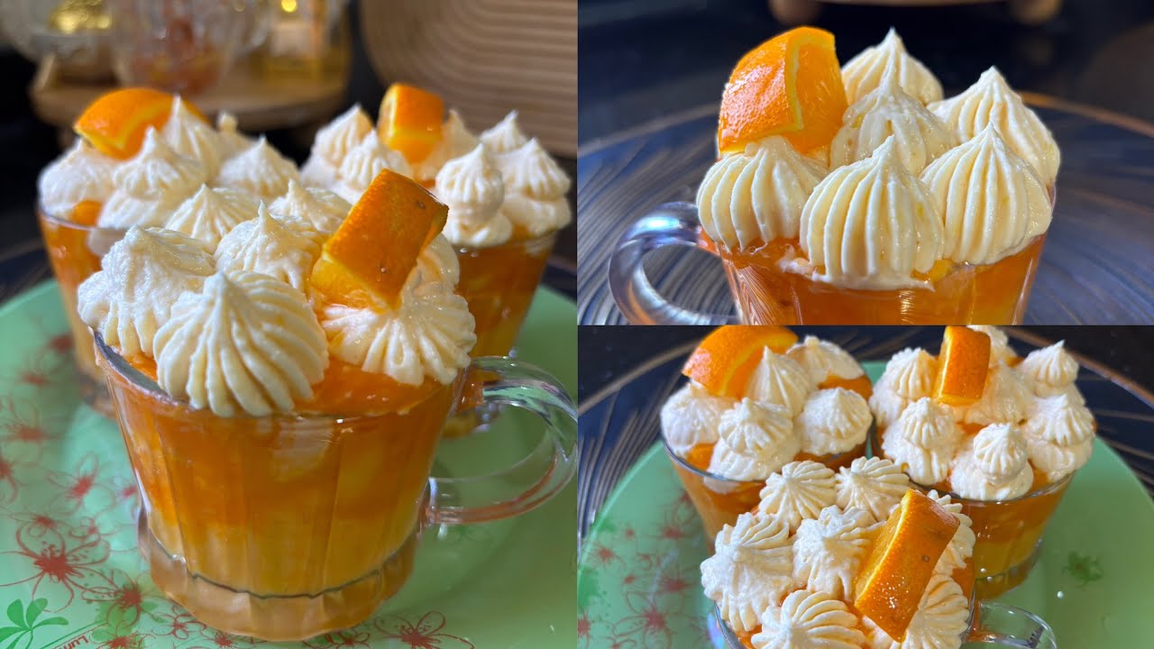 تحلية البرتقال 🍊اللي رايحة أديري بها حالة في هد رمضان 🥰رقم واحد فالتحليات أجي بزاف خفيفة😋