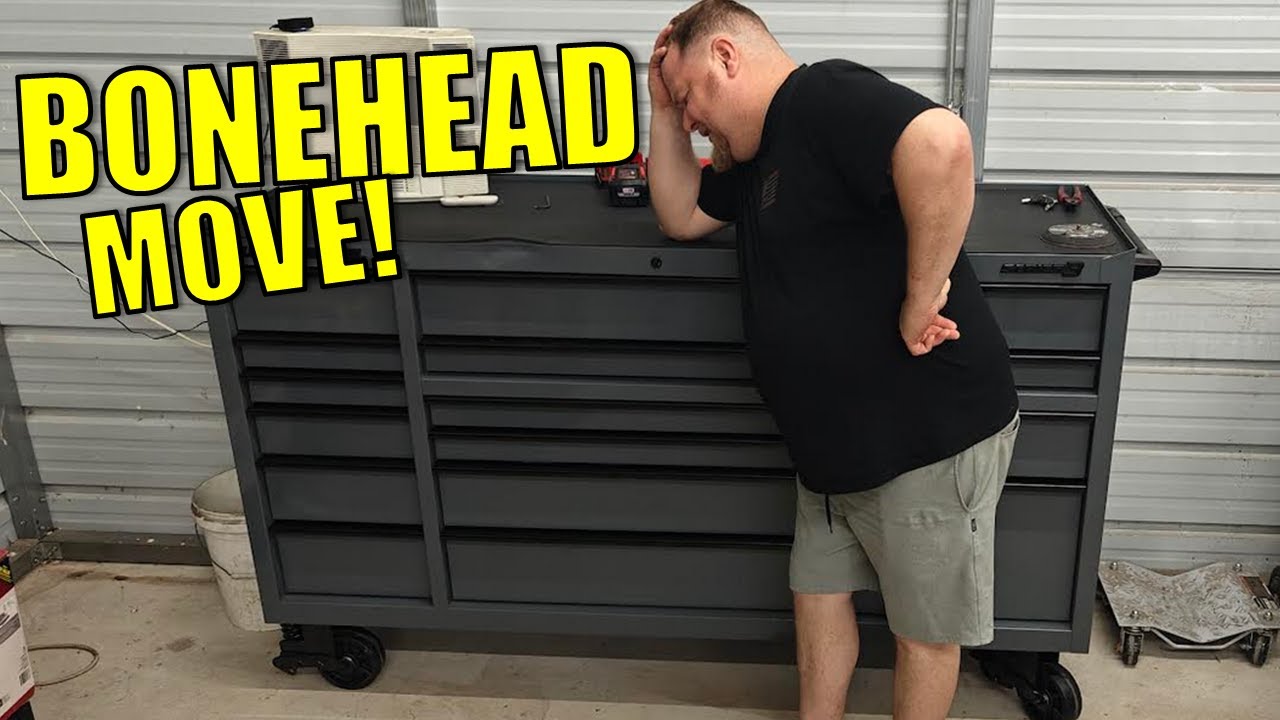 I DROPPED my BRAND NEW Tool Box! - 72 inch U.S. General Series 3