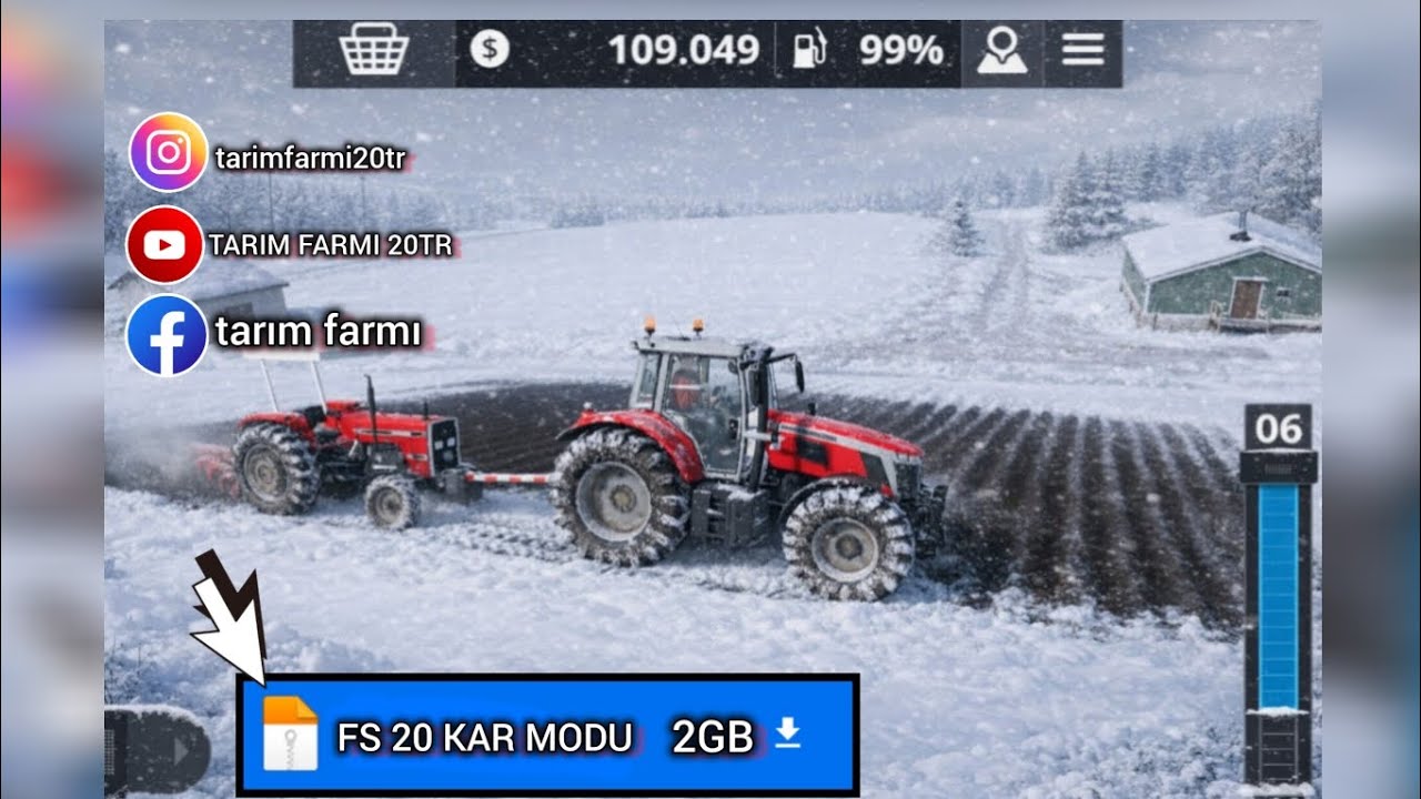 FS 20 TOPLU KAR MODU GELDi ( 2GB.100MB)