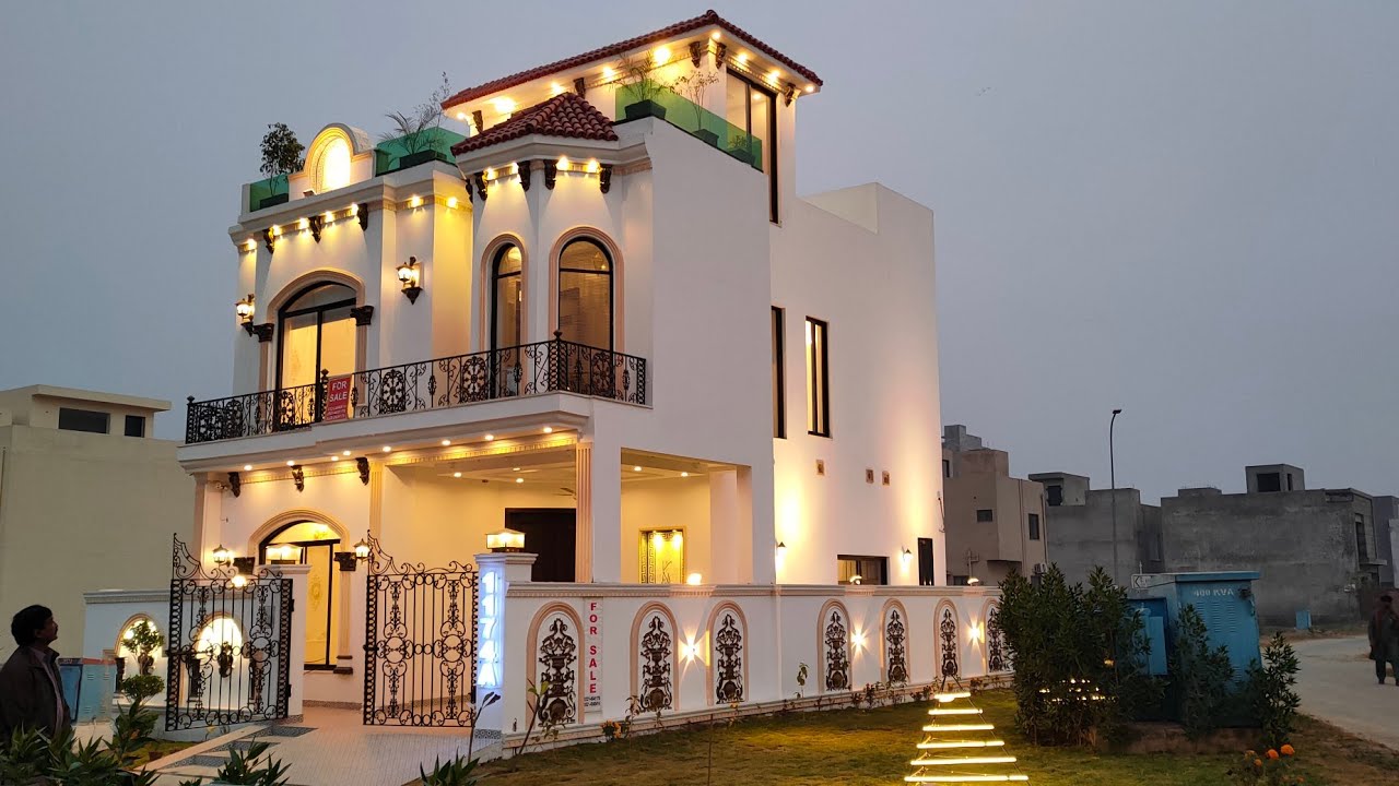 120 Square Yard Corner House For Sale || 5 Marla Spainish Style Corner House For Sale In DHA Lahore