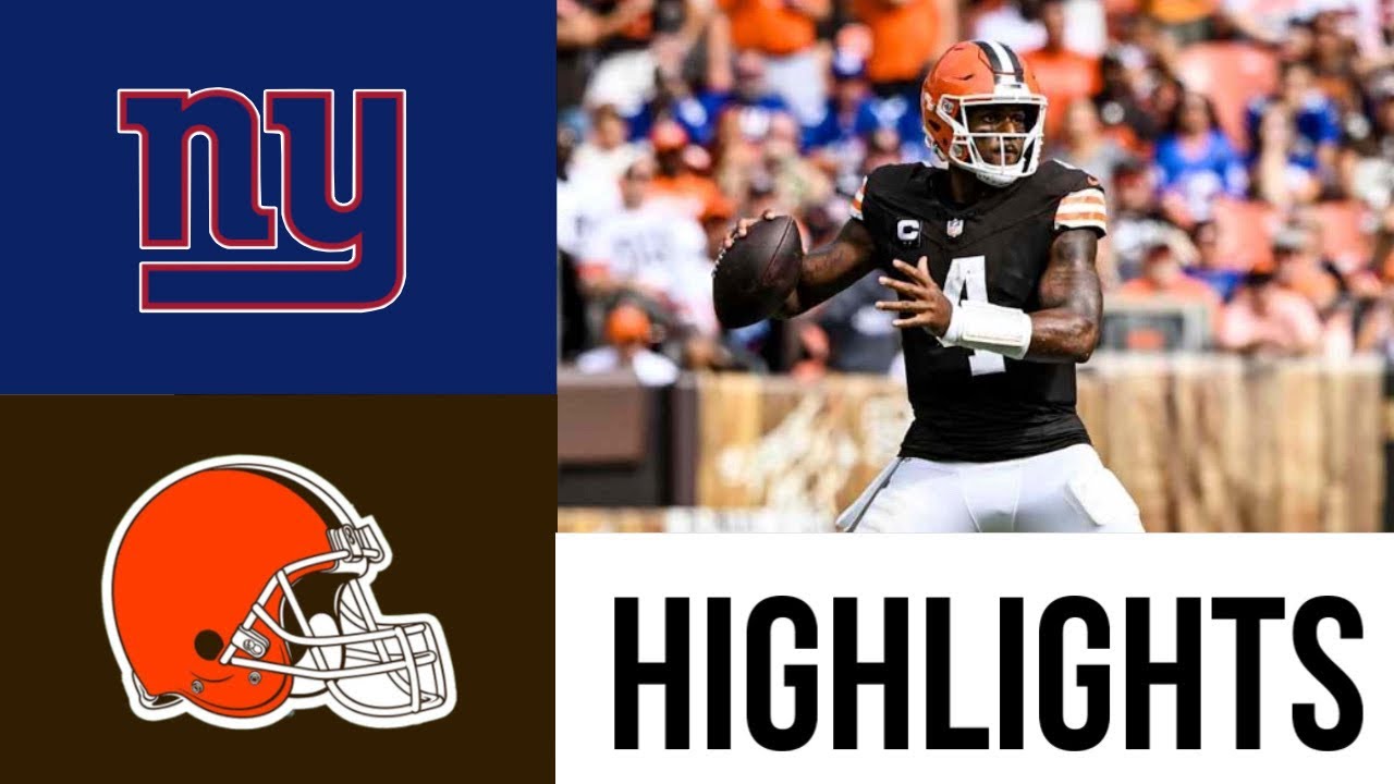 Deshaun Watson Highlights vs Giants | NFL Week 3