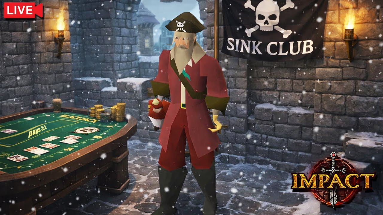 🔴 SINK SHIP AT IMPACT 1300+ Online l GOOD MORNING part 2l PK & GAMBLING & PVMING RSPS OSRS 