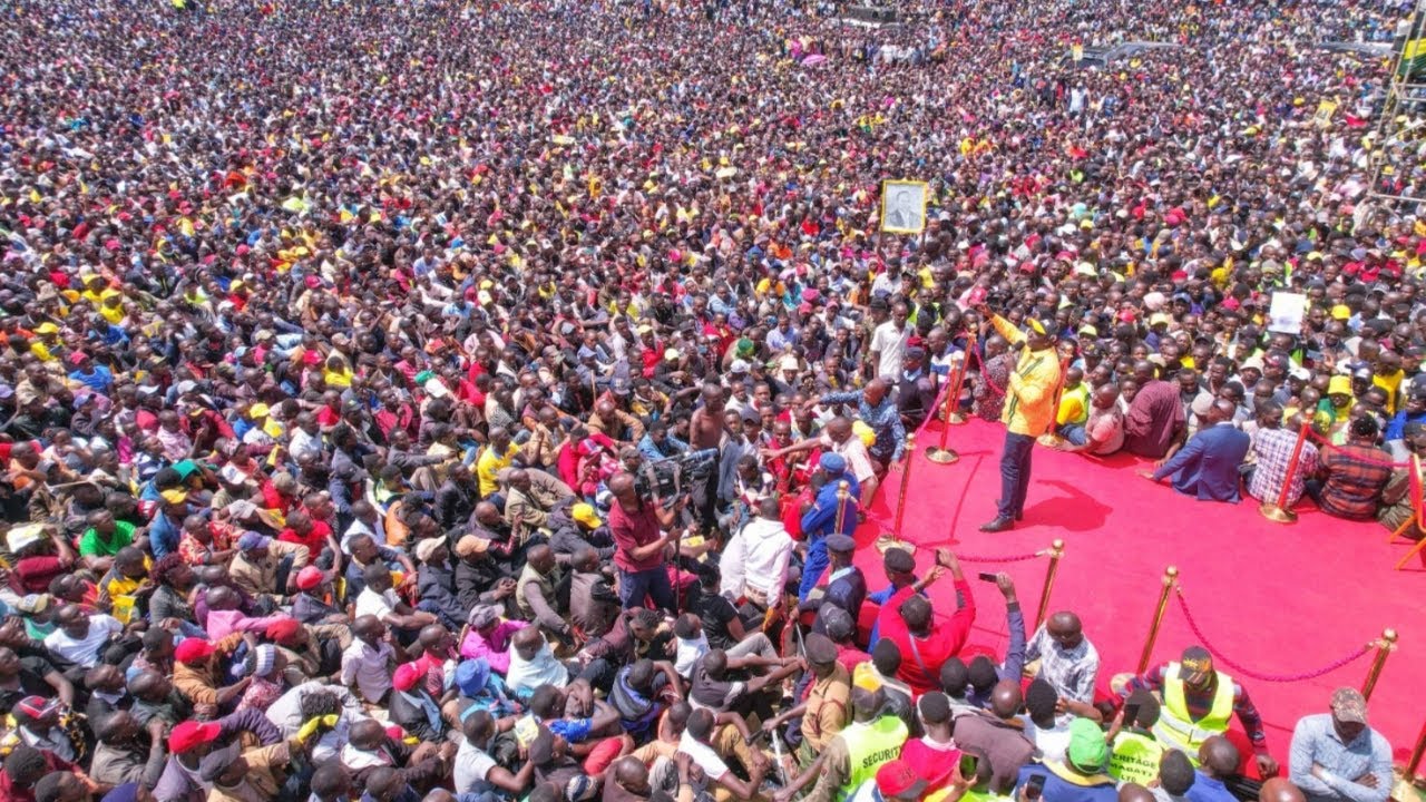 LIVE!! DP RUTO'S MOMBASA GRAND FINALE RALLY AT TONONOKA GROUNDS!!