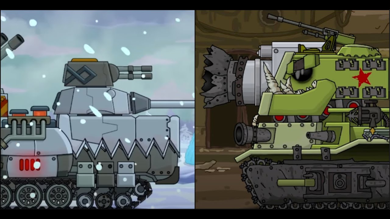 Rubbish Monster vs KV-54! Why the Trash Monster Isn't Fighting Back?