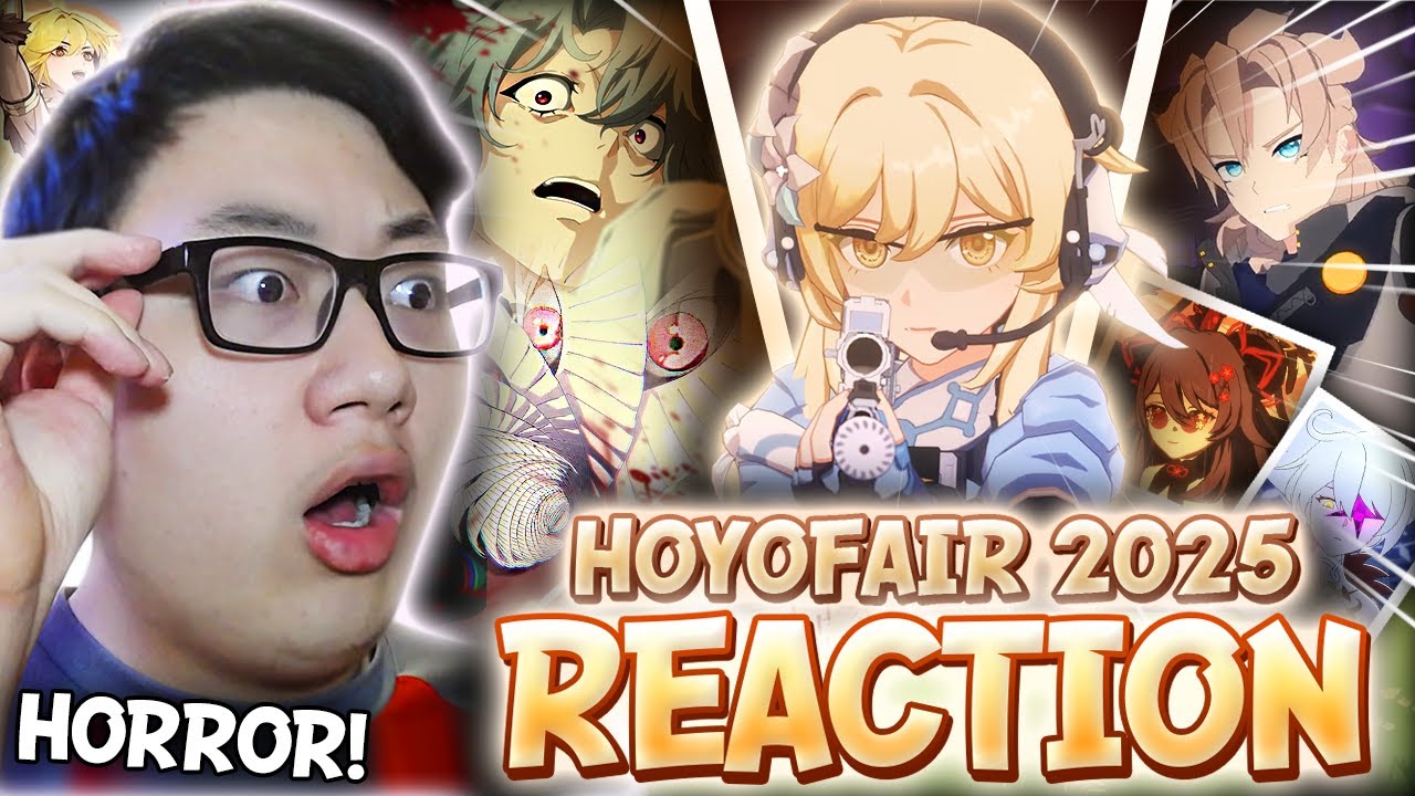 ANALOG HORROR & GOATED ANIMATIONS? | Hoyofair 2025 FULL REACTION (VOD) | Genshin Impact 5.3