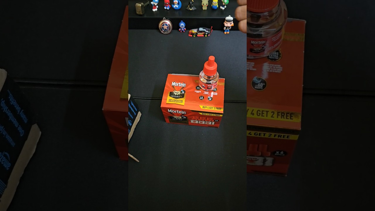 unboxing Mortein SmartPlus Mosquito Repellent Refill 