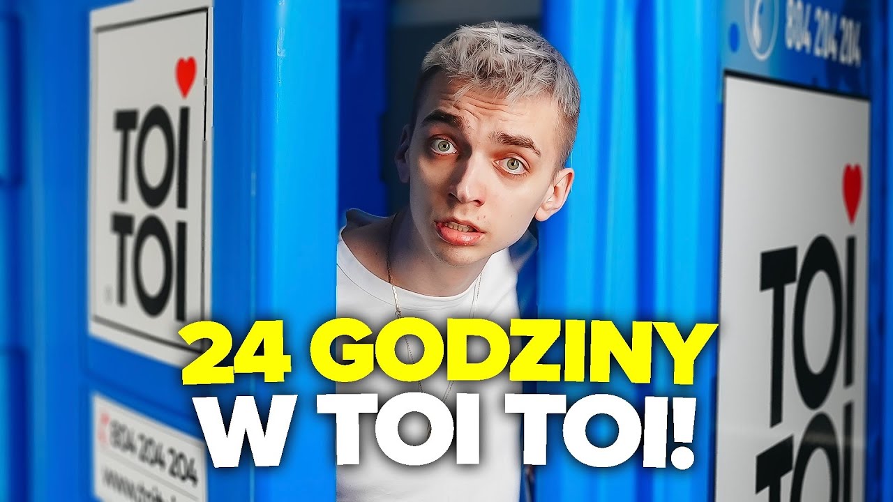 spędziłem 24H w TOITOIU!