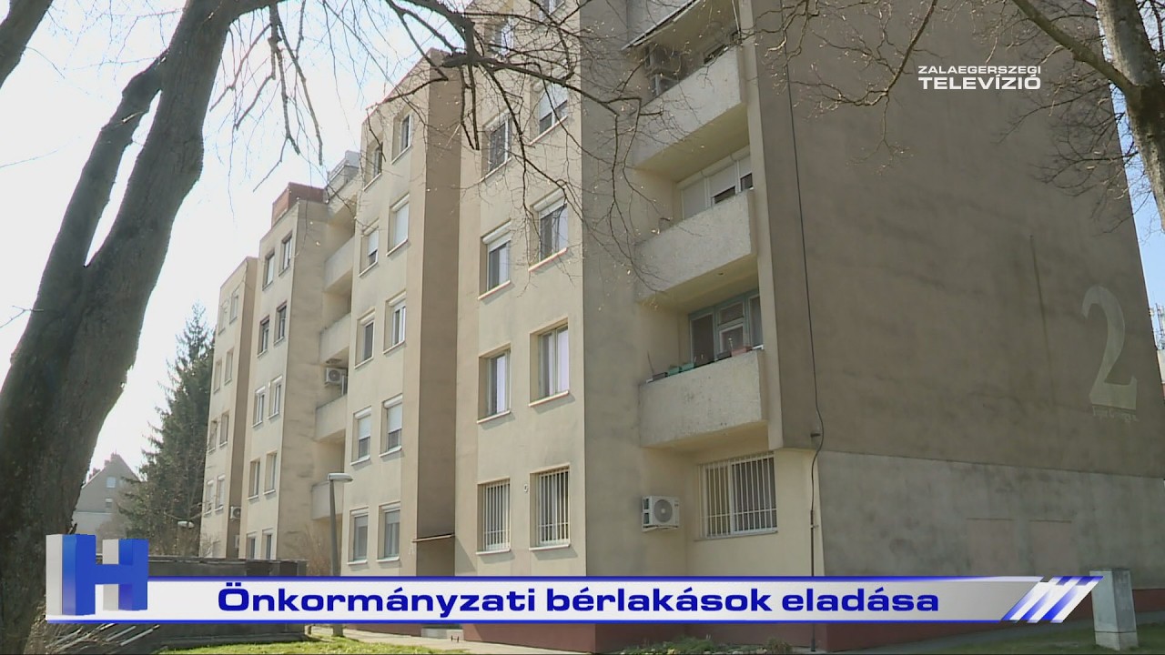 Önkormányzati bérlakások eladása – ZTV Híradó 2026-03-05