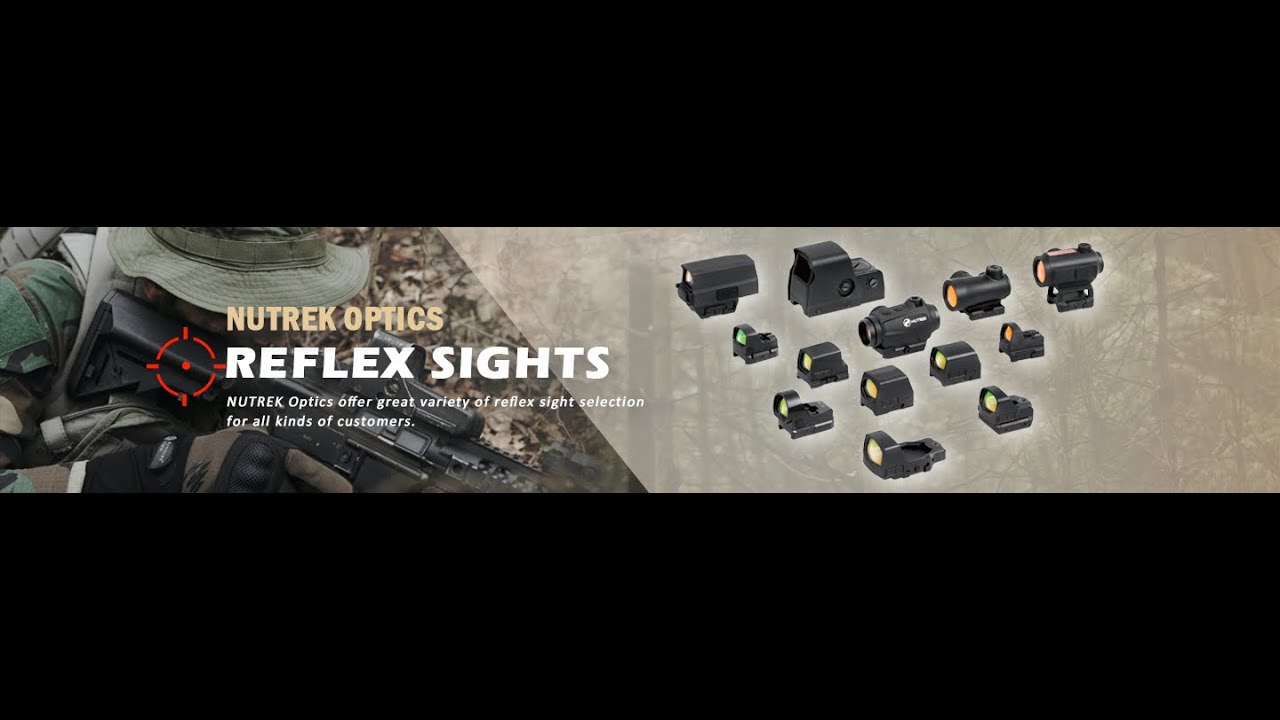 Nutrek Optics Collection of Classic Open Reflex Sight