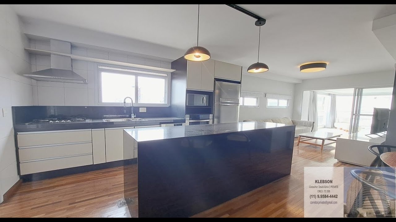 JARDINS / ALTO PADRÃO MOBILIADO - 90m², 2 SUÍTES MASTER'S, VARANDA C/ HIDROMASSAGEM, 2 VAGAS, LAZER