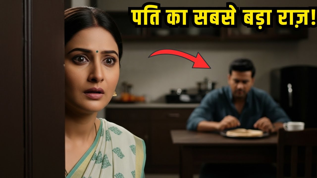 पति रोज बासी रोटी खाता था, पत्नी ने पीछा किया तो सच ने रुला दिया! 😭