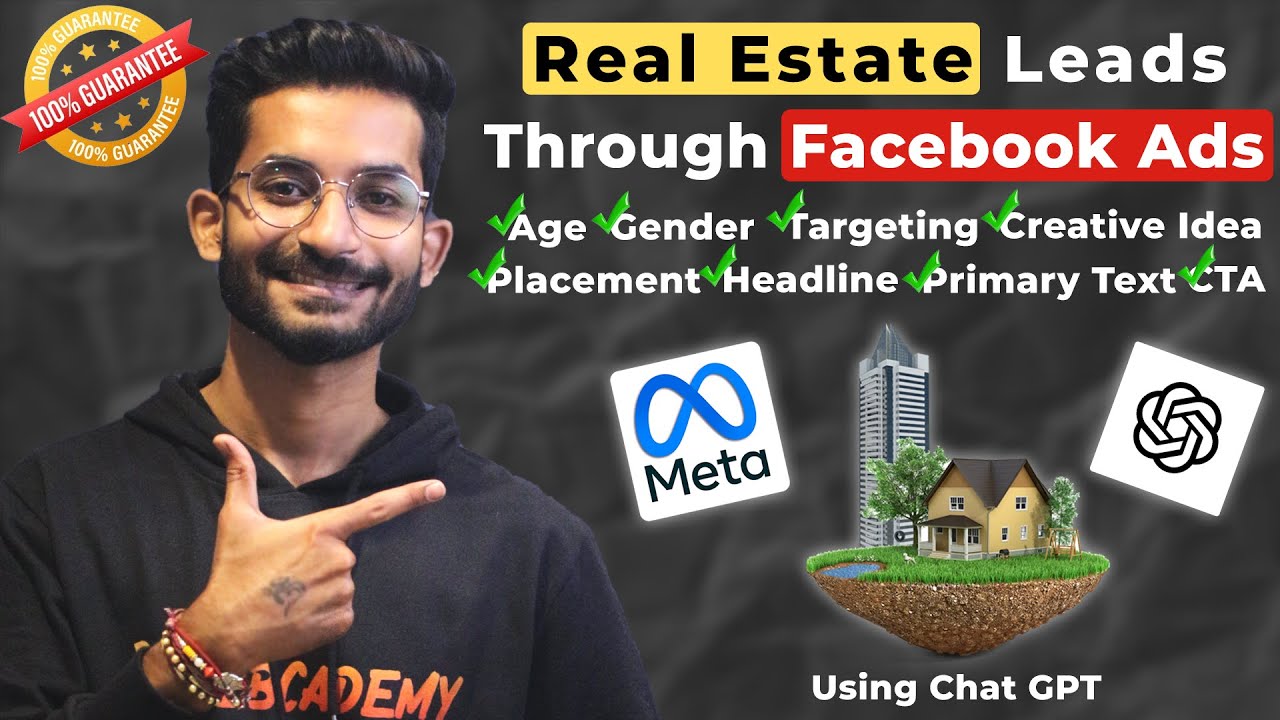 FACEBOOK AD FOR REAL ESTATE IN HINDI 2024 |Best Strategy For Real Estate Agents Using Chat GPT Hindi