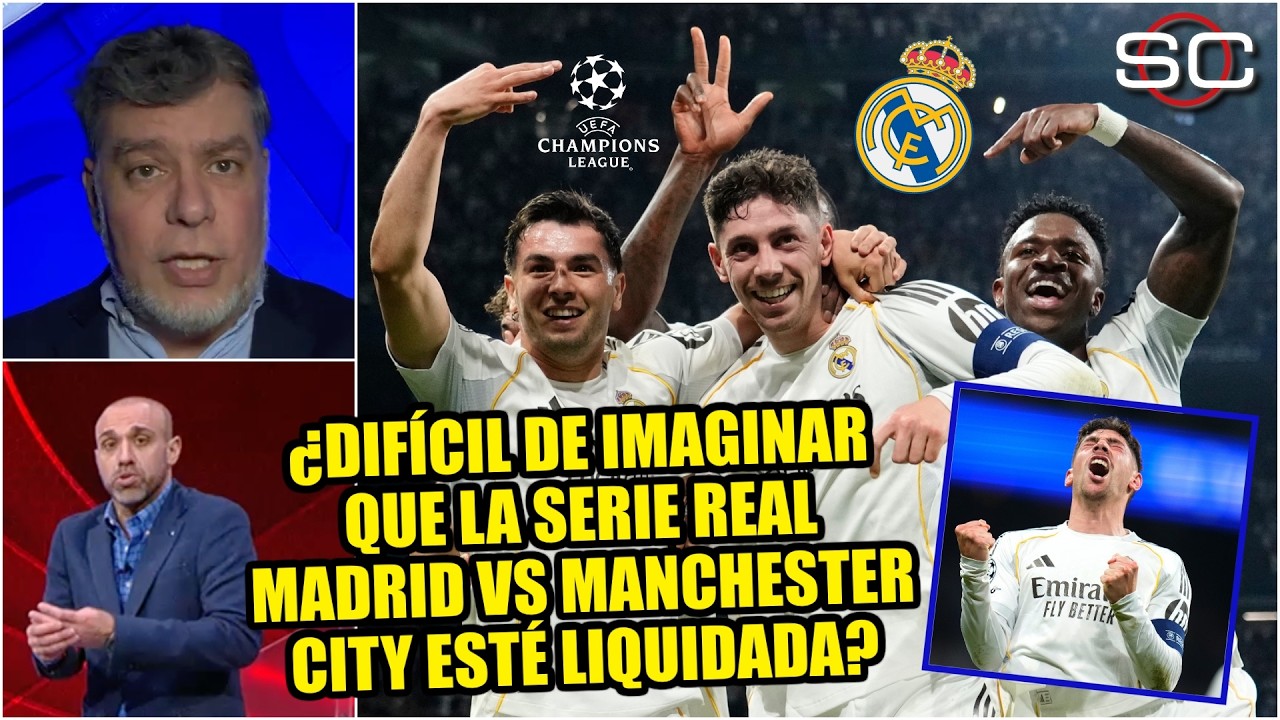 INIMAGINABLE que REAL MADRID ganara a MAN CITY en Champions y VALVERDE fuese el H&Eacute;ROE | SportsCenter