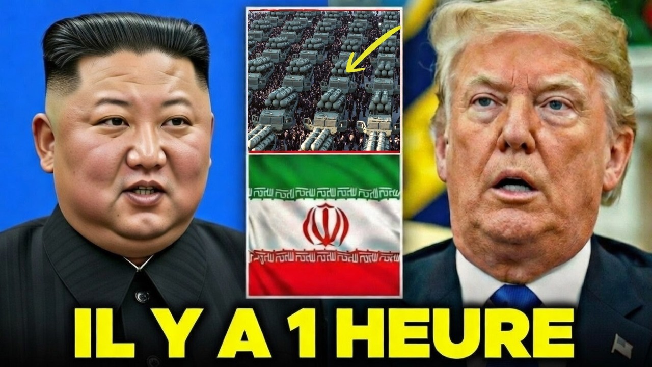 IL Y A 1 H : La Corée du Nord soutient l’Iran – Voici ce que personne ne te dit.